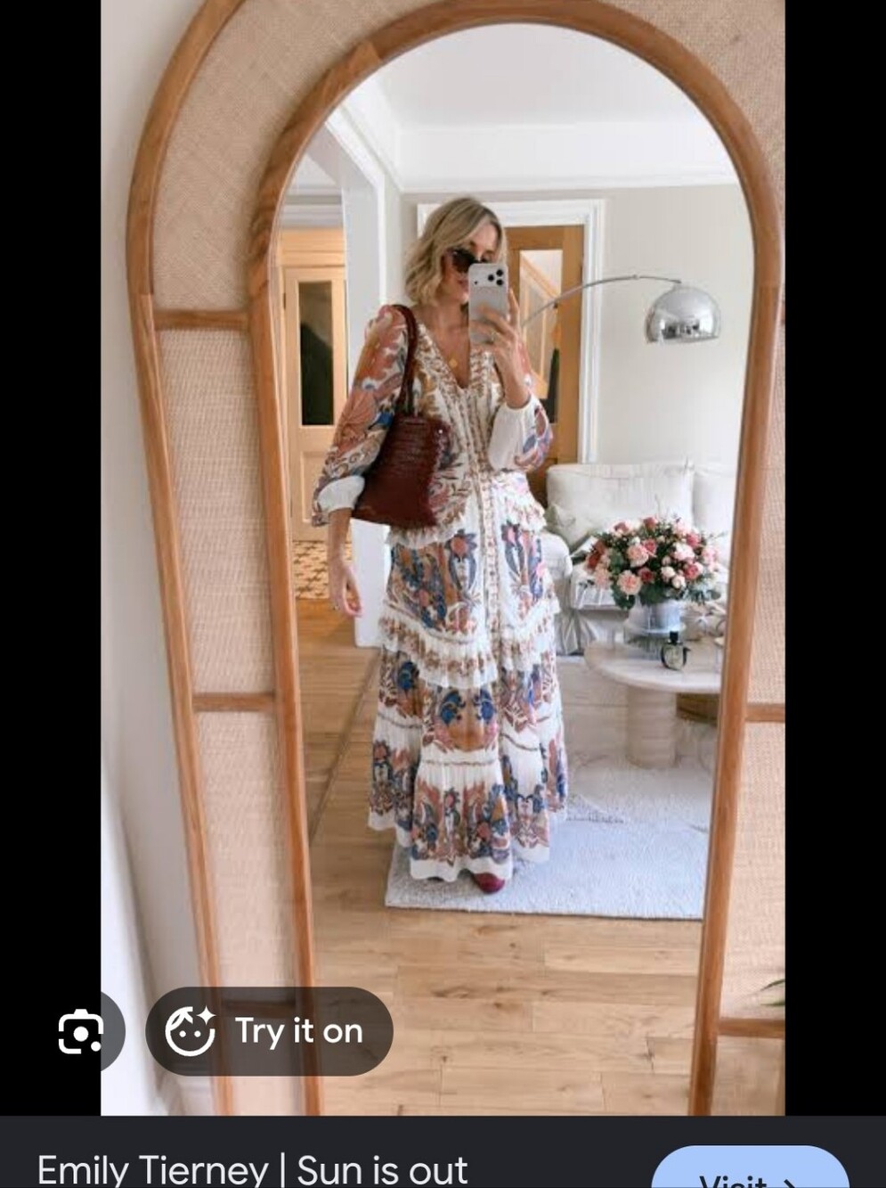 FARM Rio SEA Garden Braid Maxi Dress - Picture 3 of 8